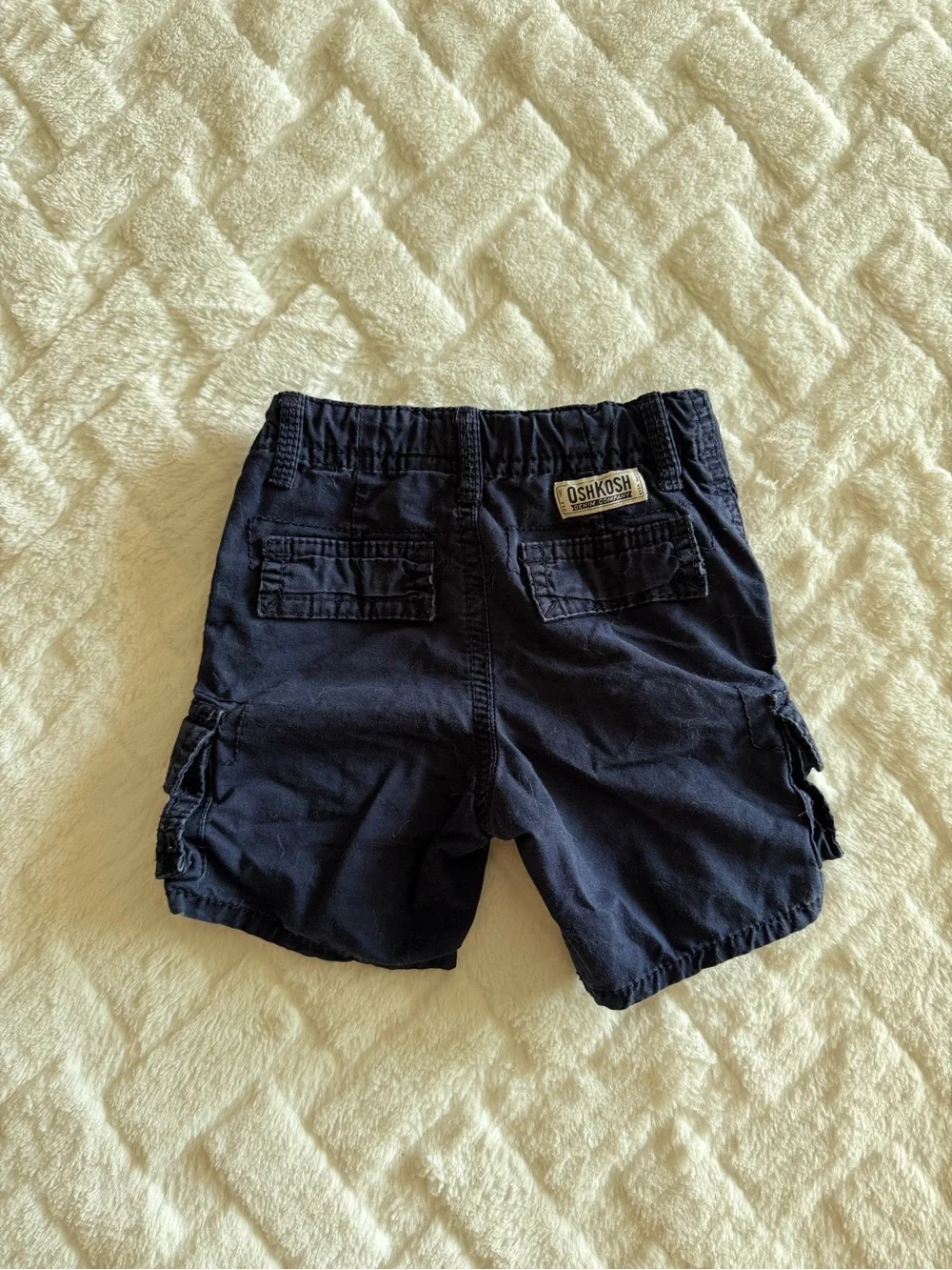 OshKosh B'gosh Navy Blue Cargo Shorts